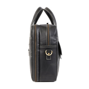 Dylan Black Leather Briefcase