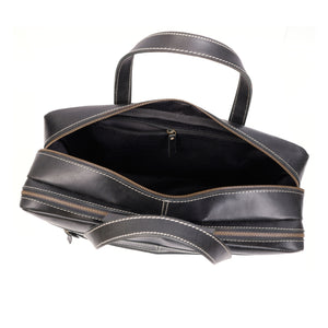 Dylan Black Leather Briefcase