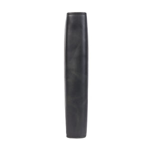 Emerson Signature Black Leather Zippered Padfolio