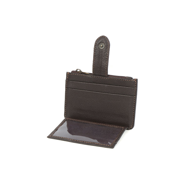 Load image into Gallery viewer, Handcrafted Leather Wallet with ID Window
