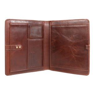 Apex Buffalo Leather Portfolio Padfolio