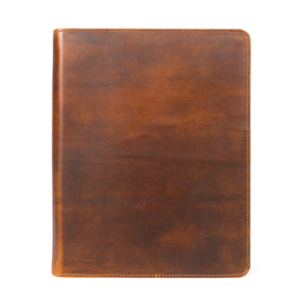 Load image into Gallery viewer, Franklin Buffalo Leather Zippered Padfolio
