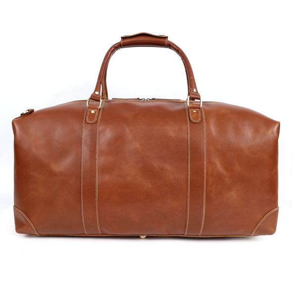 Load image into Gallery viewer, Florian Buffalo Leather Duffel Bag

