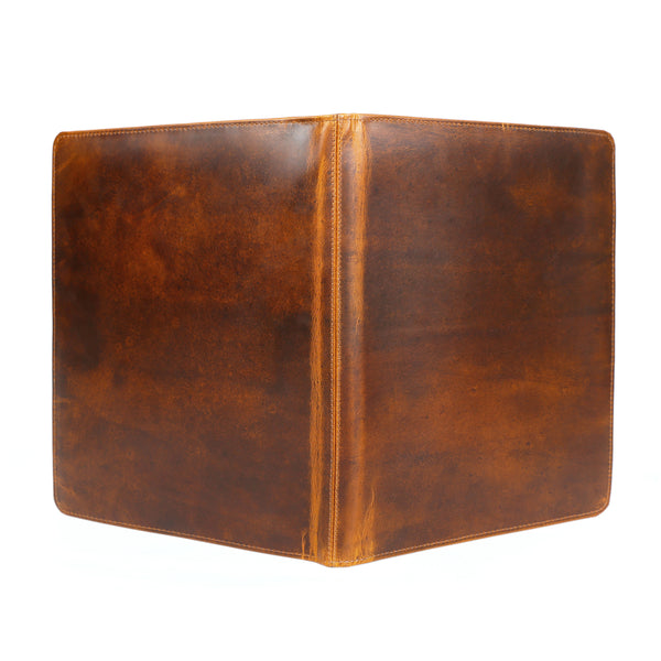 Load image into Gallery viewer, Franklin Buffalo Leather Zippered Padfolio
