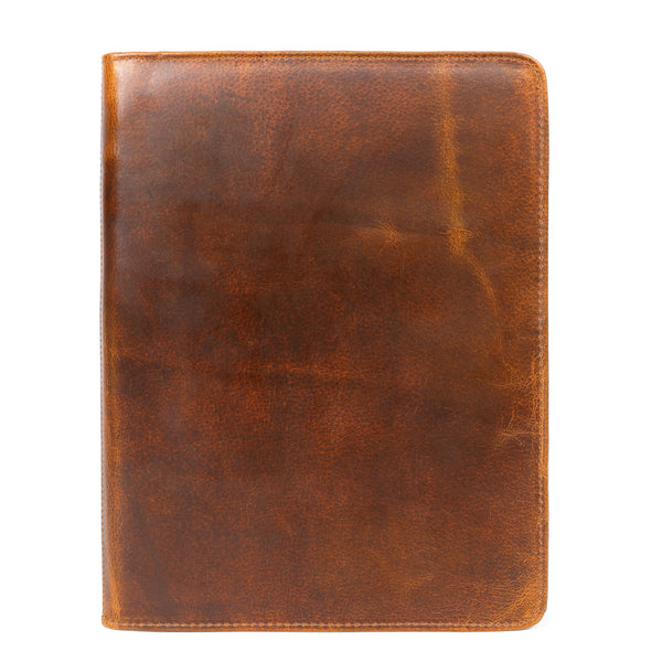 Load image into Gallery viewer, Hollis Buffalo Leather Portfolio Padfolio
