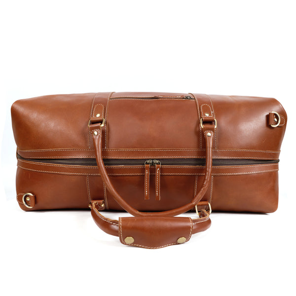 Load image into Gallery viewer, Florian Buffalo Leather Duffel Bag
