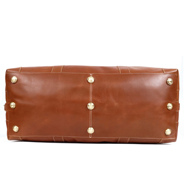 Load image into Gallery viewer, Florian Buffalo Leather Duffel Bag
