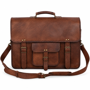 Grove Leather Messenger Bag