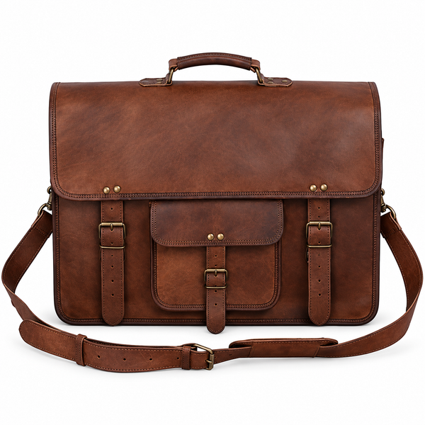 Load image into Gallery viewer, Grove Leather Messenger Bag
