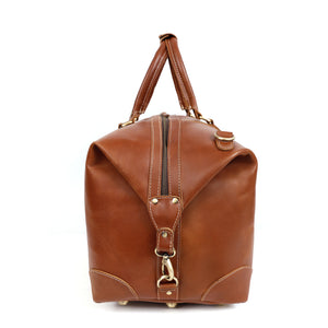 Florian Buffalo Leather Duffel Bag
