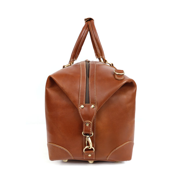Load image into Gallery viewer, Florian Buffalo Leather Duffel Bag
