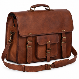 Grove Leather Messenger Bag