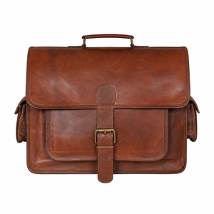 Perry Leather Messenger Bag for Men