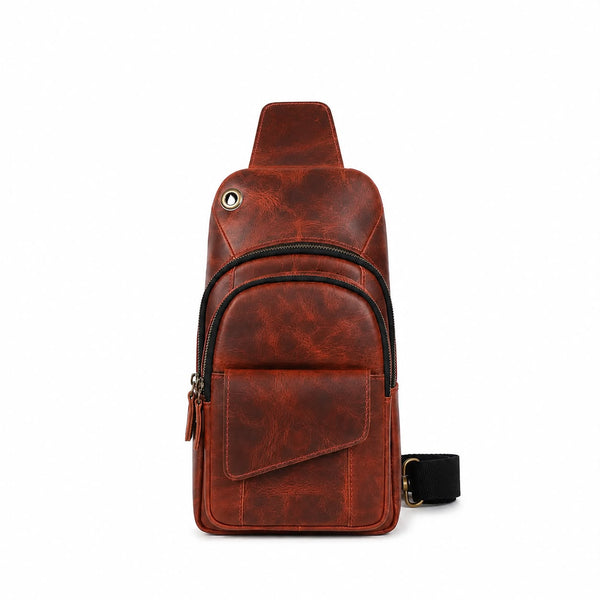 Load image into Gallery viewer, Cali Buffalo Leather Sling Bag
