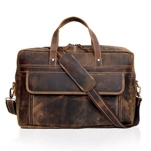 Dylan Buffalo Leather Briefcase