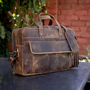 Dylan Buffalo Leather Briefcase