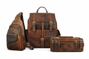 Emerson Buffalo Leather Voyager Combo Set