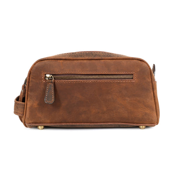 Load image into Gallery viewer, Harrison Buffalo Leather Toiletry Bag
