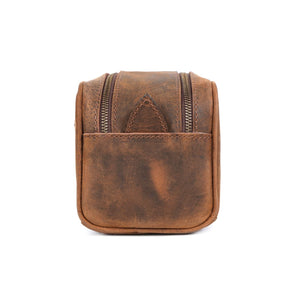 Harrison Buffalo Leather Toiletry Bag