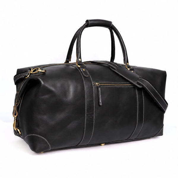 Load image into Gallery viewer, Florian Buffalo Leather Duffel Bag
