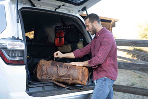 Juniper Leather Duffel Bag for Men