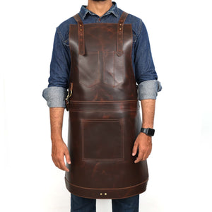 Handmade Buffalo Leather Apron