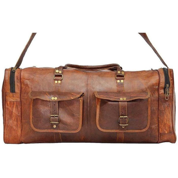 Load image into Gallery viewer, Oliver Leather Duffel Bag
