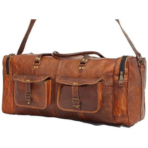 Oliver Leather Duffel Bag