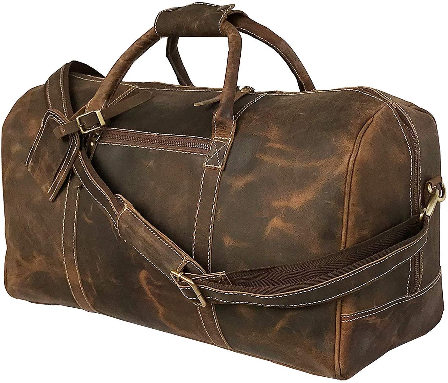 Sylvan Leather Duffel Bag for Men & Women | Emerson Leather Bags
