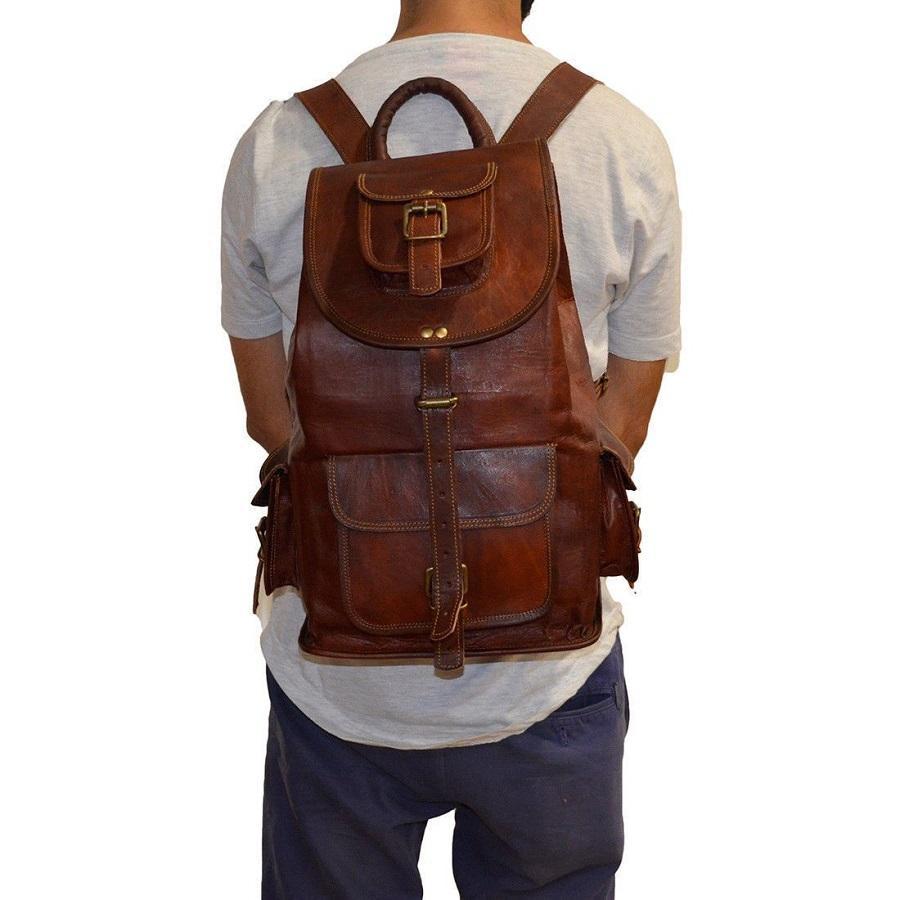Leather Backpack