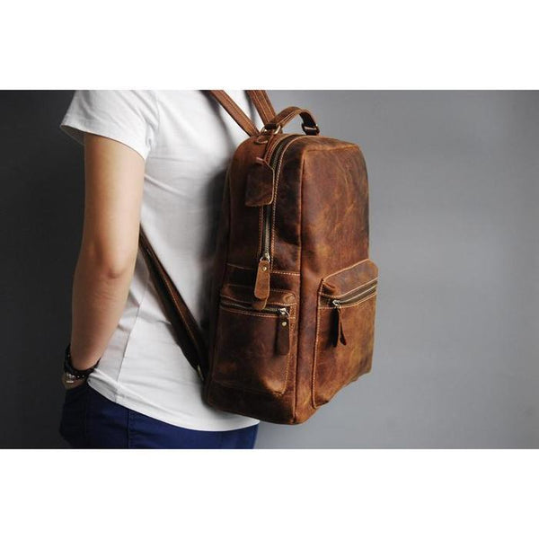 Load image into Gallery viewer, Cypress Leather Backpack
