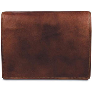 Ridge Leather Messenger Bag for Men