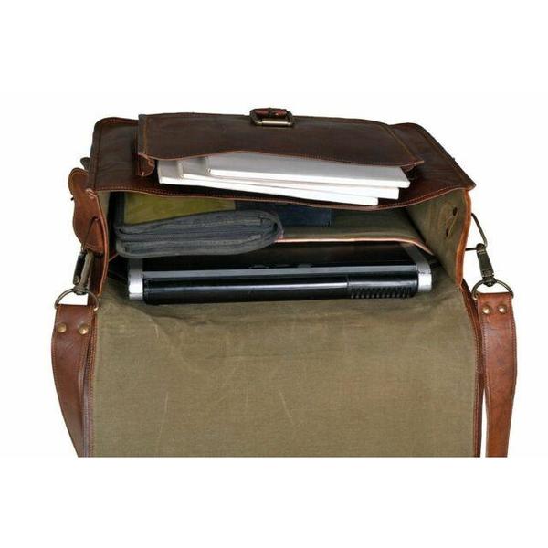 Perry Leather Messenger Bag for Men Emerson Leather Bags