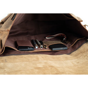 Pacific Buffalo Leather Briefcase